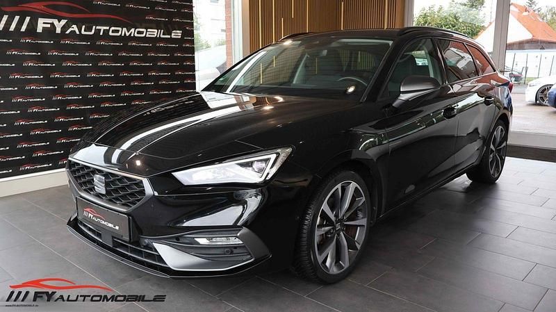 Schwarz Gebraucht 2021 Seat Leon FR Kombi | 19.900 € (Fairer Preis) - Bild 1/4