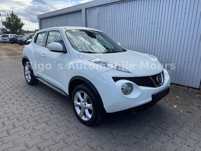 Gebraucht Nissan Juke Acenta 110 PS (80 kW) 2012 Weiß SUV