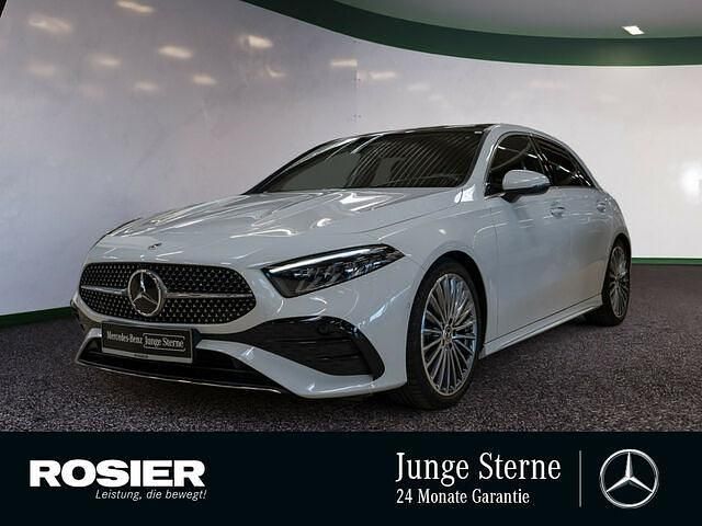 Gebraucht Mercedes A220 Advanced Plus 191 PS (140 kW) 2024 Weiss / digitalweiss (metallic) Limousine