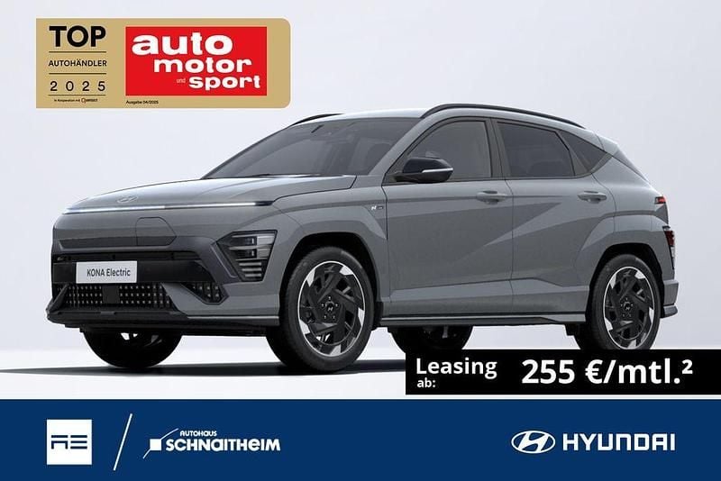 Ultimate red (r1p) Gebraucht 2025 Hyundai Kona N Line SUV | 38.489 € (Teuer) - Bild 1/3