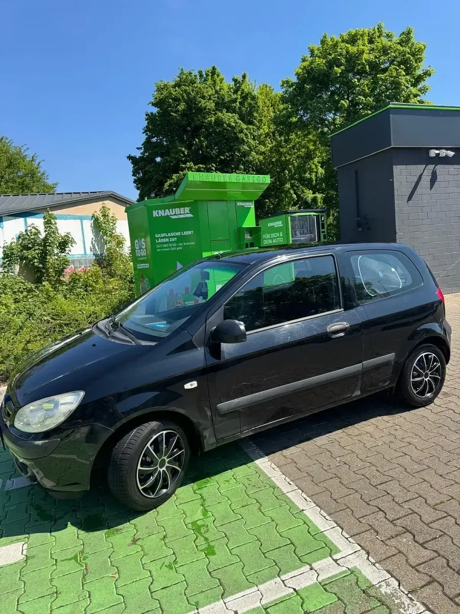 Gebraucht Hyundai Getz 2007 Schwarz Kleinwagen