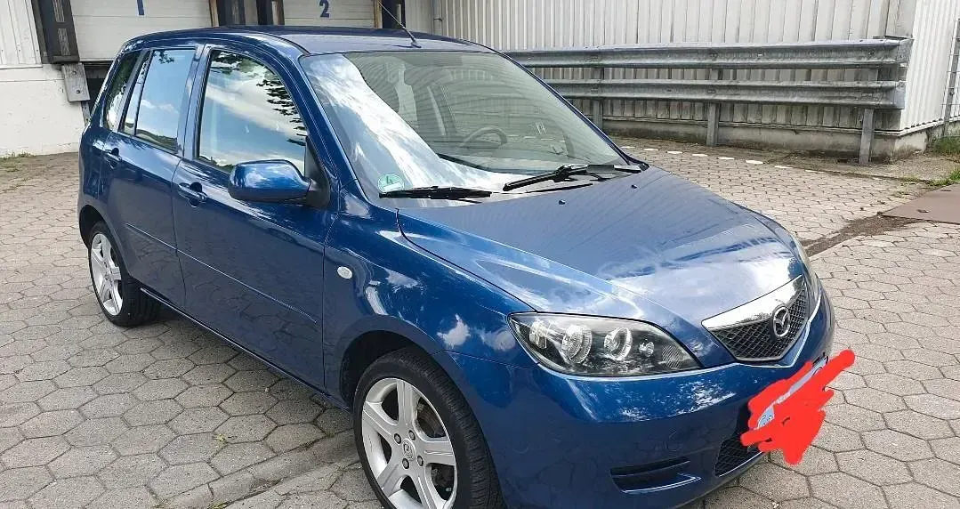 Gebraucht Mazda 2 Exclusive 80 PS (58 kW) 2007 Blau Kleinwagen