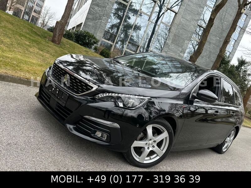 Schwarz Gebraucht 2018 Peugeot 308 Allure GT-Line Kombi | 10.900 € (Etwas zu teuer) - Bild 1/4