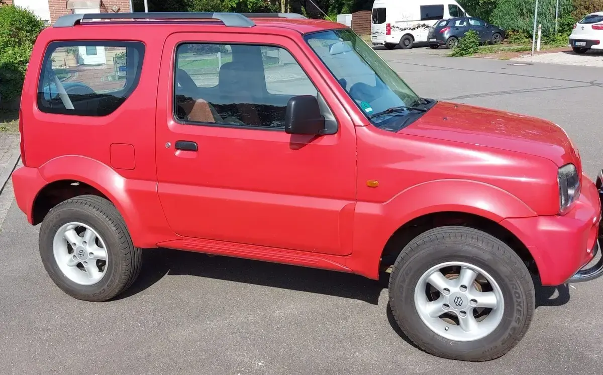 Gebraucht Suzuki Jimny 80 PS (58 kW) 1999 Rot SUV