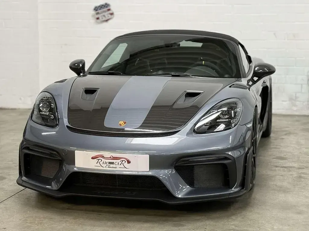 Gebraucht Porsche 718 Spyder 500 PS (367 kW) 2024 1h1v vanadiumgraumetallic Cabrio