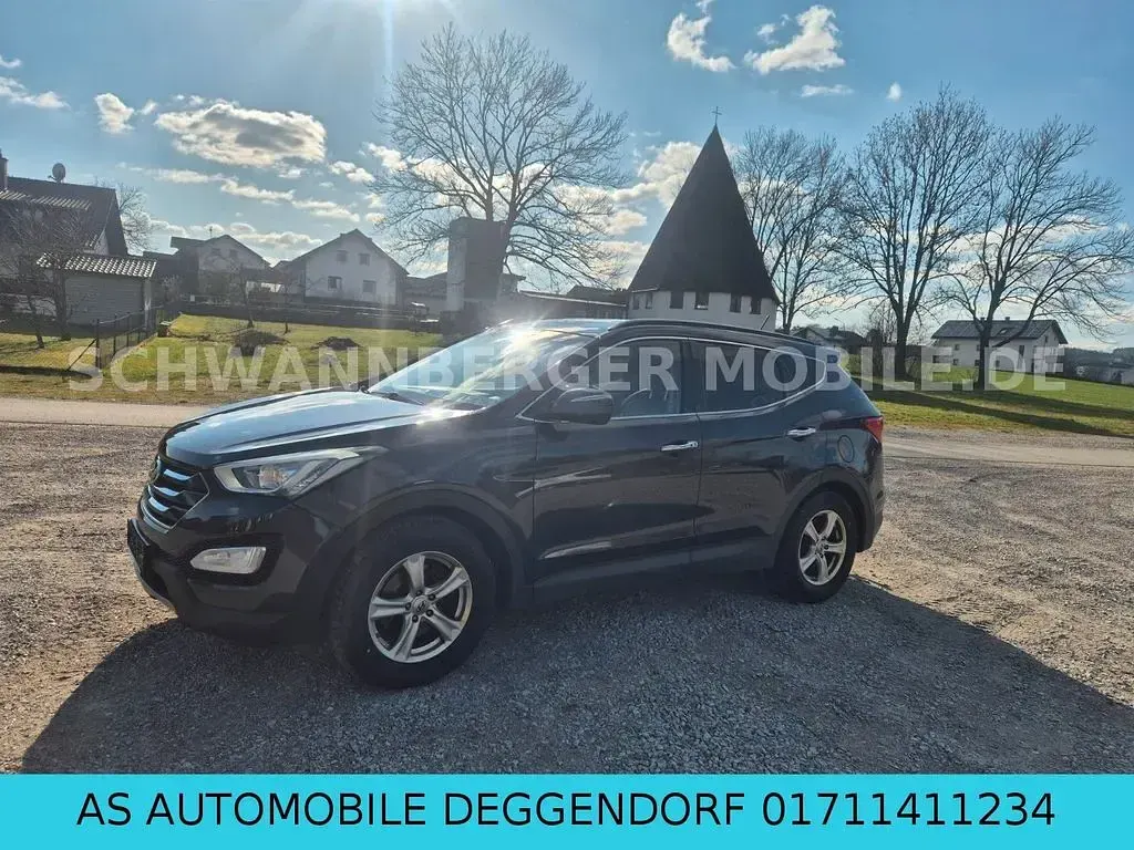 Gebraucht Hyundai Santa Fe Premium 197 PS (144 kW) 2013 Schwarz SUV