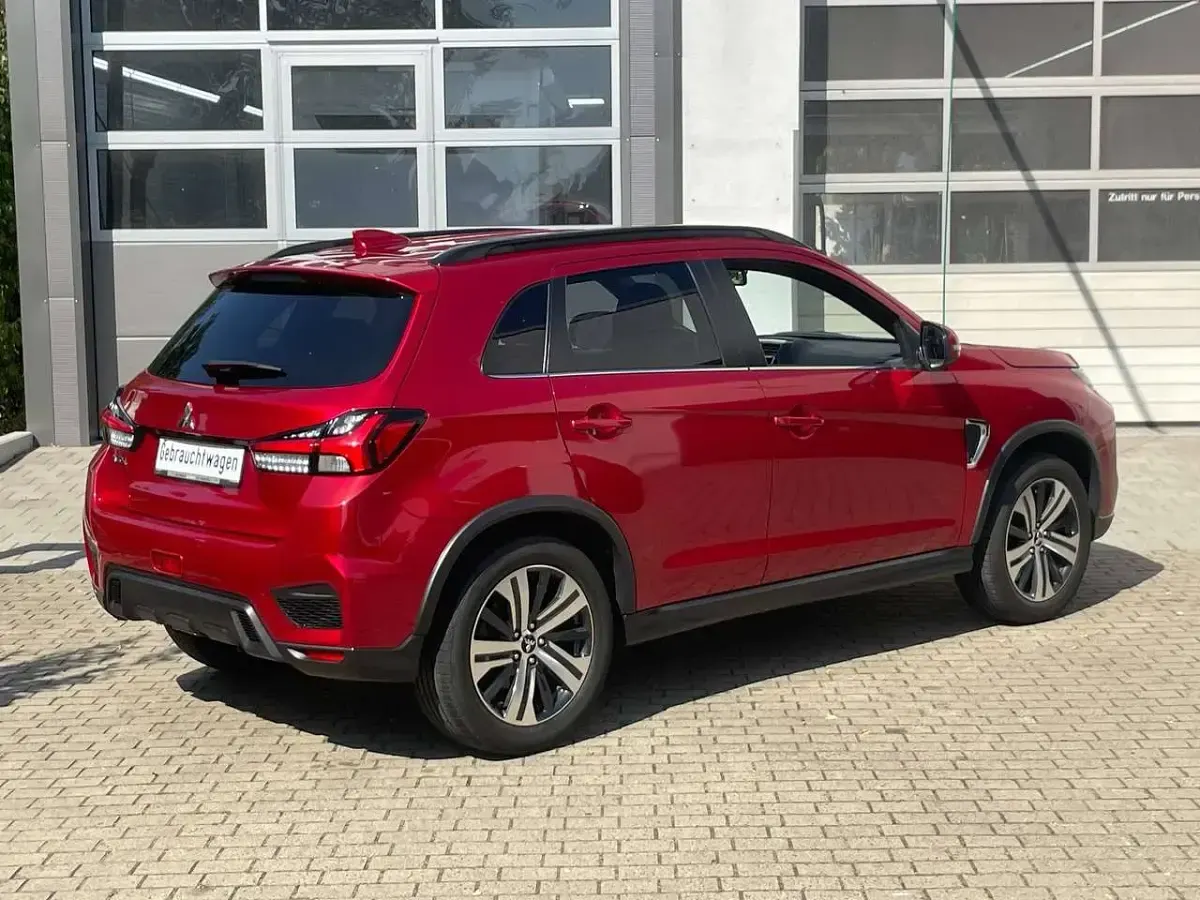 Gebraucht Mitsubishi ASX Edition+ 150 PS (110 kW) 2019 Dynamik rot (d) SUV