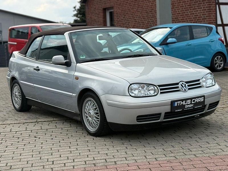 Brugt VW Golf Cabriolet 101 HK (74 kW) 1998 Sølv Cabriolet