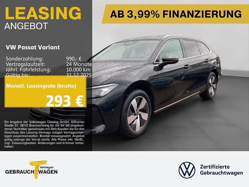 Schwarz Gebraucht 2025 VW Passat Business Kombi | 32.990 € (Superpreis) - Bild 1/4