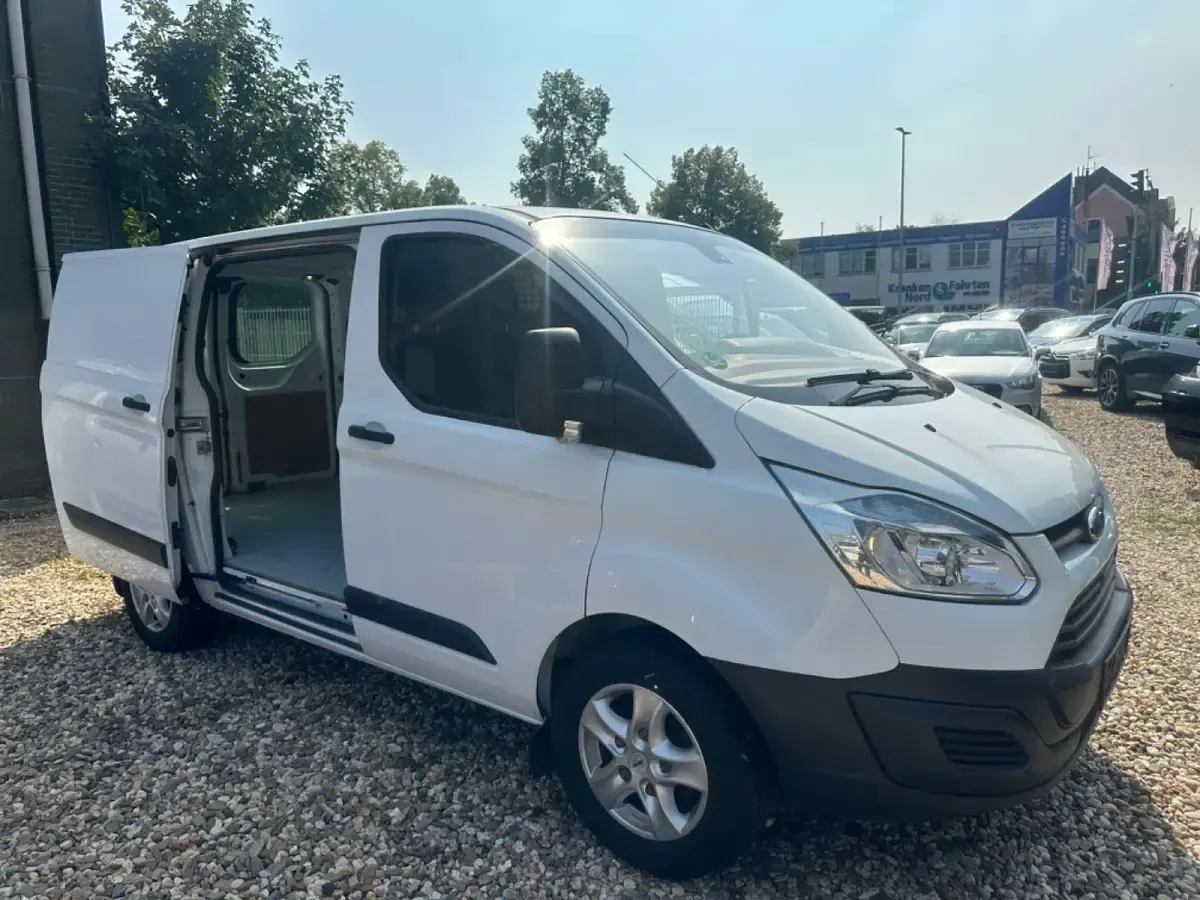 Gebraucht Ford Transit Custom 101 PS (74 kW) 2014 Weiß Van / Kleinbus