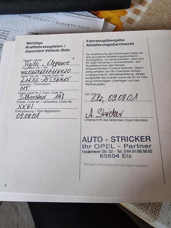 Gebraucht Opel Agila Elegance 75 PS (55 kW) 2001 Silber Van / Kleinbus