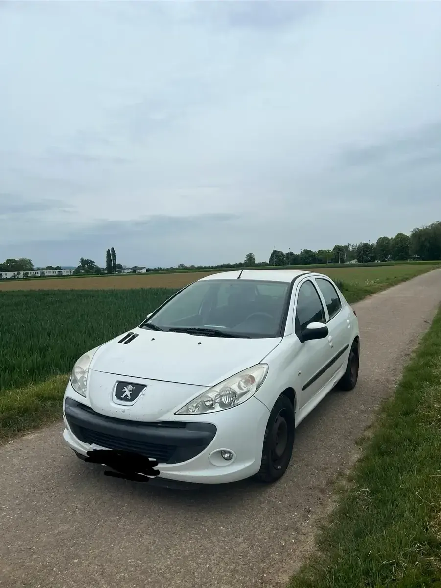 Gebraucht Peugeot 206+ 68 PS (50 kW) 2010 Weiß Kleinwagen