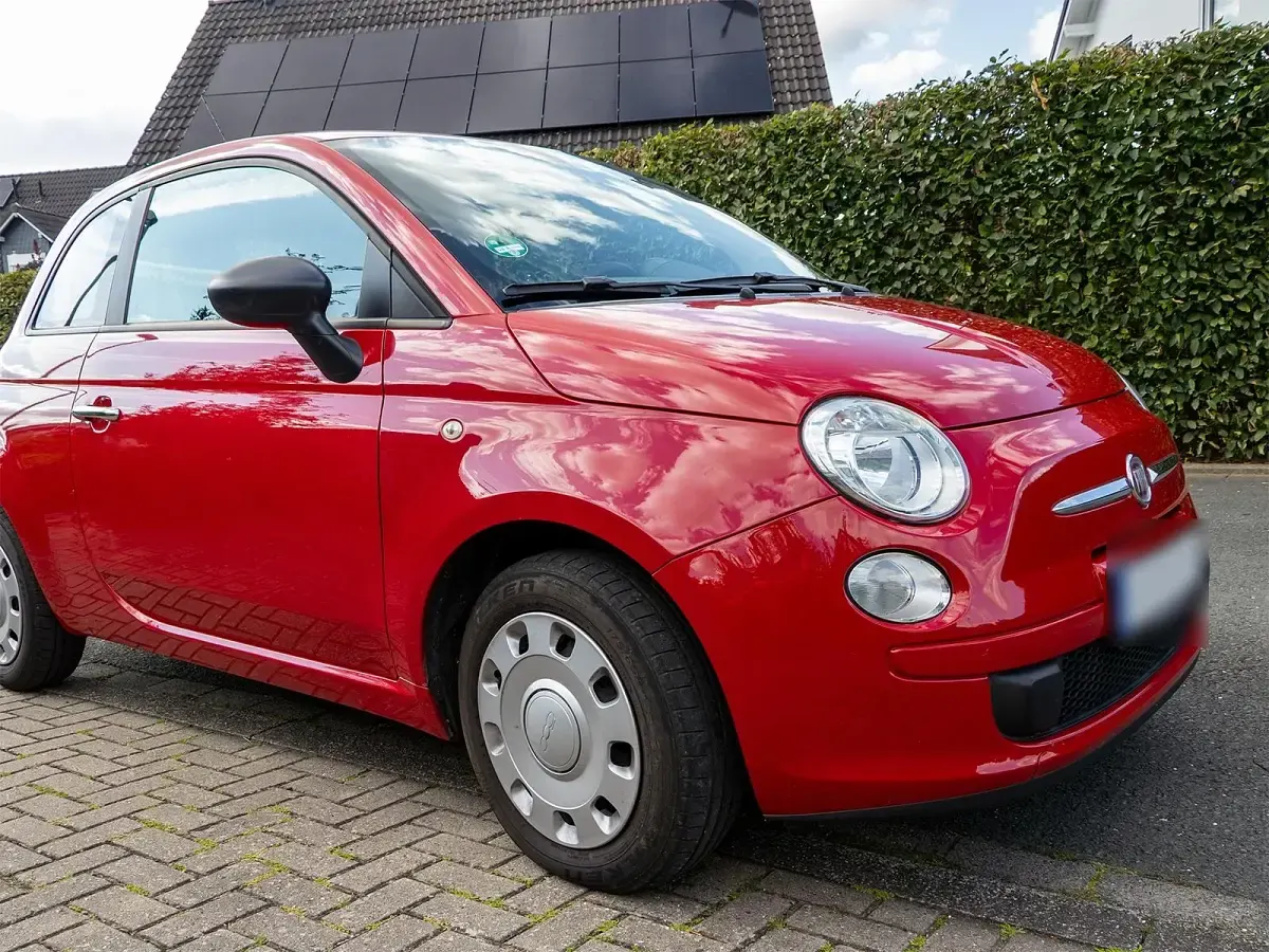 Gebraucht Fiat 500 69 PS (50 kW) 2011 Rot Kleinwagen