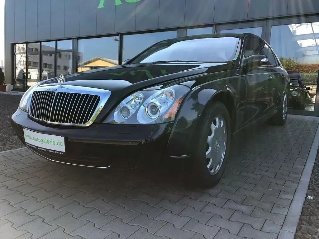 Gebraucht Maybach 57 551 PS (405 kW) 2004 Caspi schwarz/himalyas dunkelg metallic Limousine