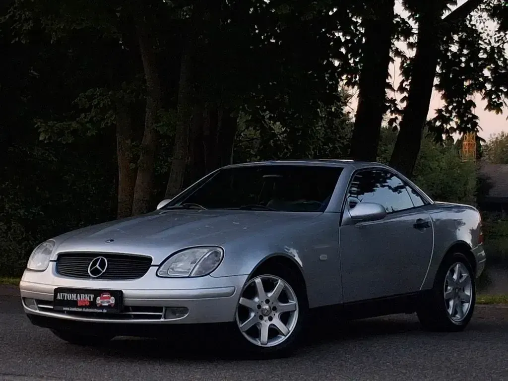 Gebraucht Mercedes SLK230 193 PS (141 kW) 1999 Grau Cabrio