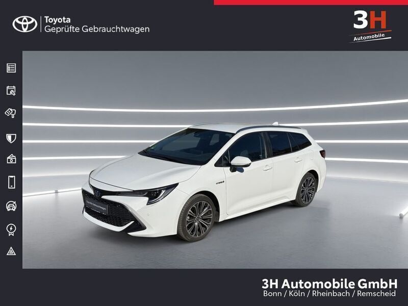 Weiß Gebraucht 2021 Toyota Corolla Team Kombi | 21.990 € (Fairer Preis) - Bild 1/4