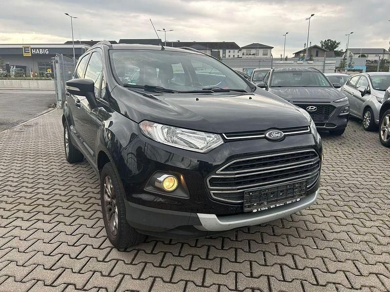 Gebraucht Ford Ecosport Titanium 125 PS (91 kW) 2015 Schwarz SUV