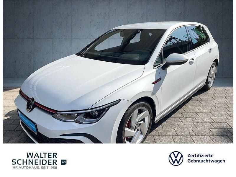 Pure white Gebraucht 2022 VW Golf VIII GTI Limousine | 29.350 € (Fairer Preis) - Bild 1/4