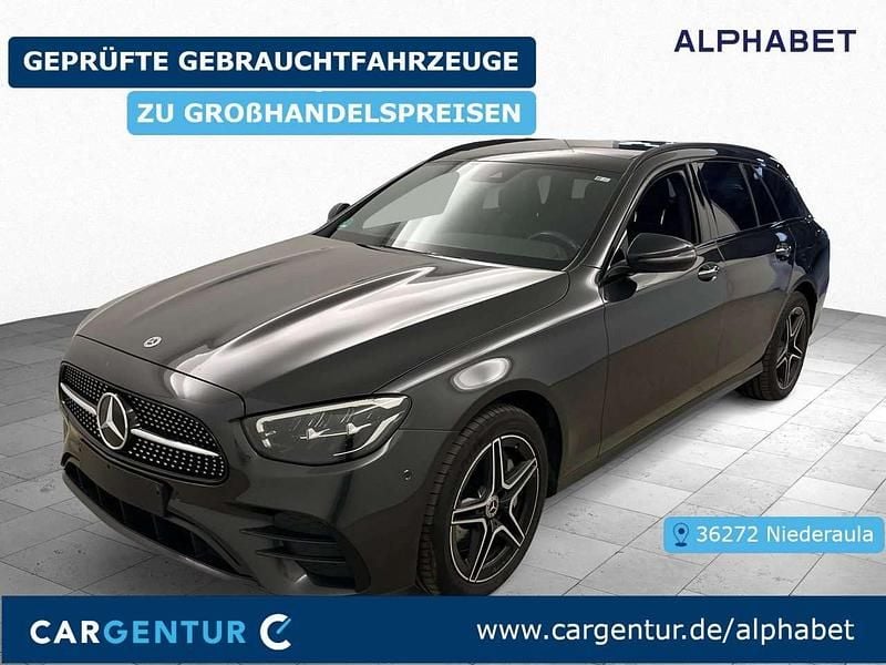 Graphitgrau Gebraucht 2022 Mercedes E300 AMG line Kombi | 29.407 € (Superpreis) - Bild 1/2