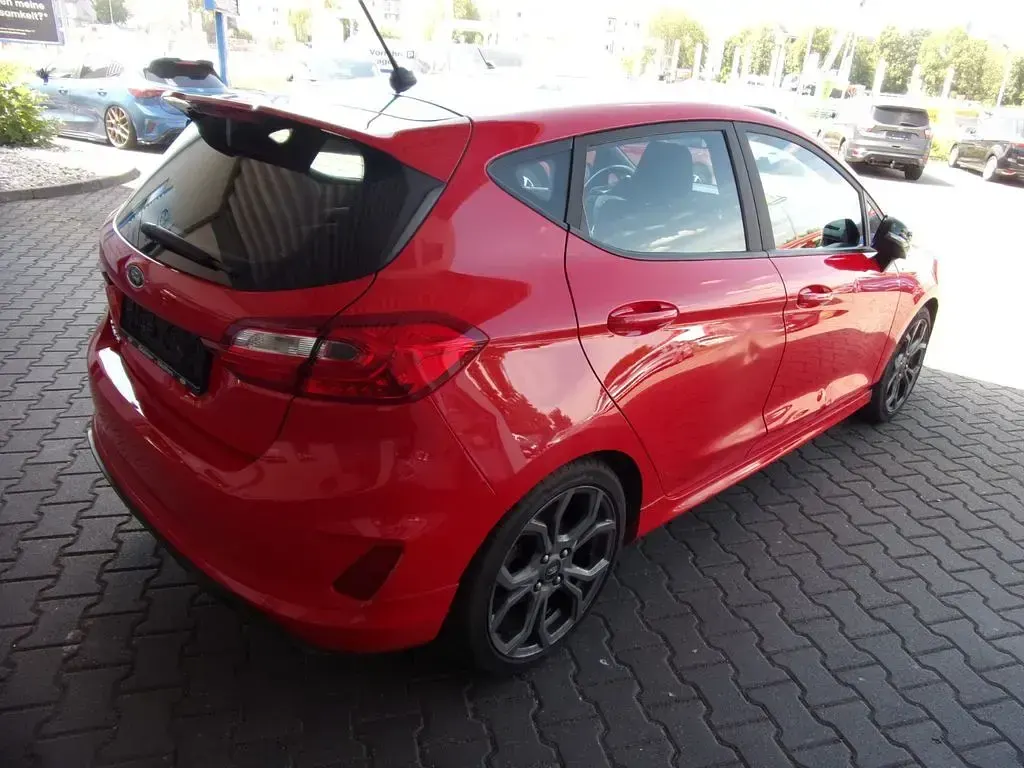 Gebraucht Ford Fiesta ST-Line 101 PS (74 kW) 2018 Rot Kleinwagen