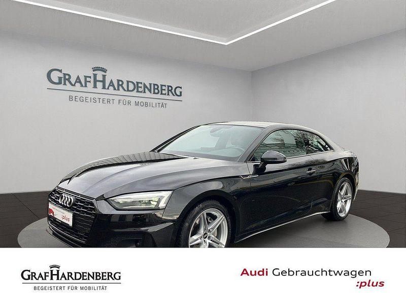 Mythosschwarz metallic Gebraucht 2021 Audi A5 Ambiente Coupé | 29.930 € (Superpreis) - Bild 1/4