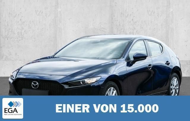 Blau metallic Gebraucht 2019 Mazda 3 Selection | 19.280 € (Etwas zu teuer) - Bild 1/4