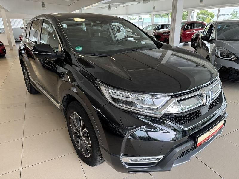 Crystal black pearl Gebraucht 2021 Honda CR-V Elegance SUV | 26.990 € (Guter Preis) - Bild 1/4