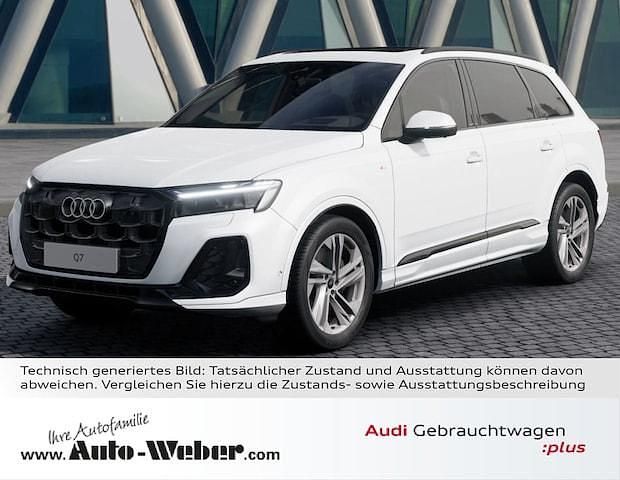 Gebraucht Audi Q7 S-Line 286 PS (210 kW) 2025 Gletscherweiß metallic SUV
