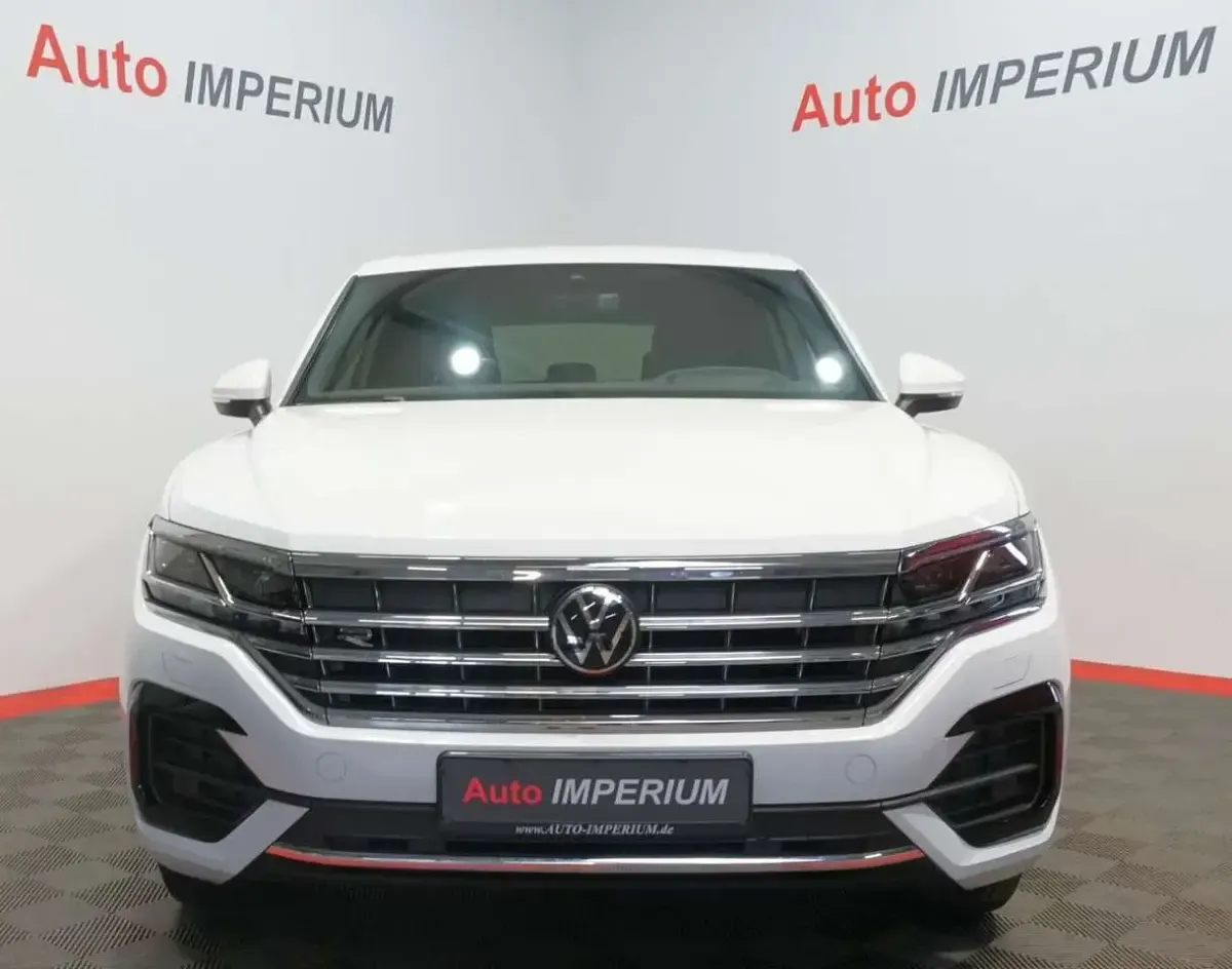 Gebraucht VW Touareg R-line 231 PS (169 kW) 2021 Weiß SUV