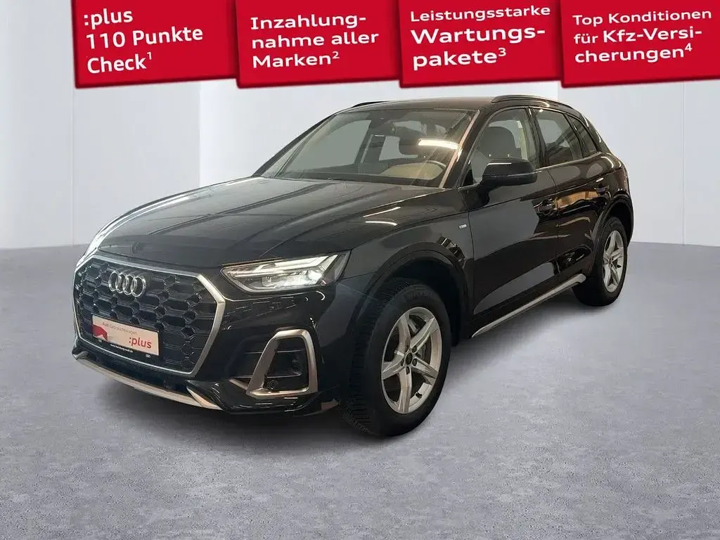 Gebraucht Audi Q5 S-Line 204 PS (150 kW) 2024 Mythosschwarz metallic SUV