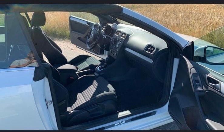 Gebraucht VW Golf Cabriolet Cup 160 PS (117 kW) 2014 Weiß Cabrio
