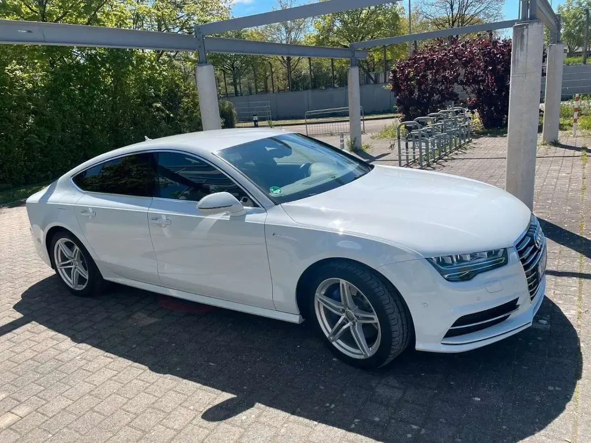 Gebraucht Audi A7 272 PS (200 kW) 2018 Weiß Kleinwagen