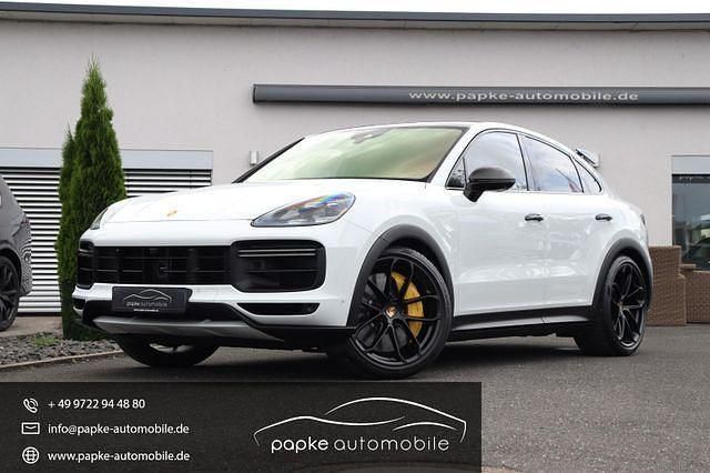 Carraraweiß Gebraucht 2022 Porsche Cayenne Turbo GT SUV | 174.895 € (Teuer) - Bild 1/4