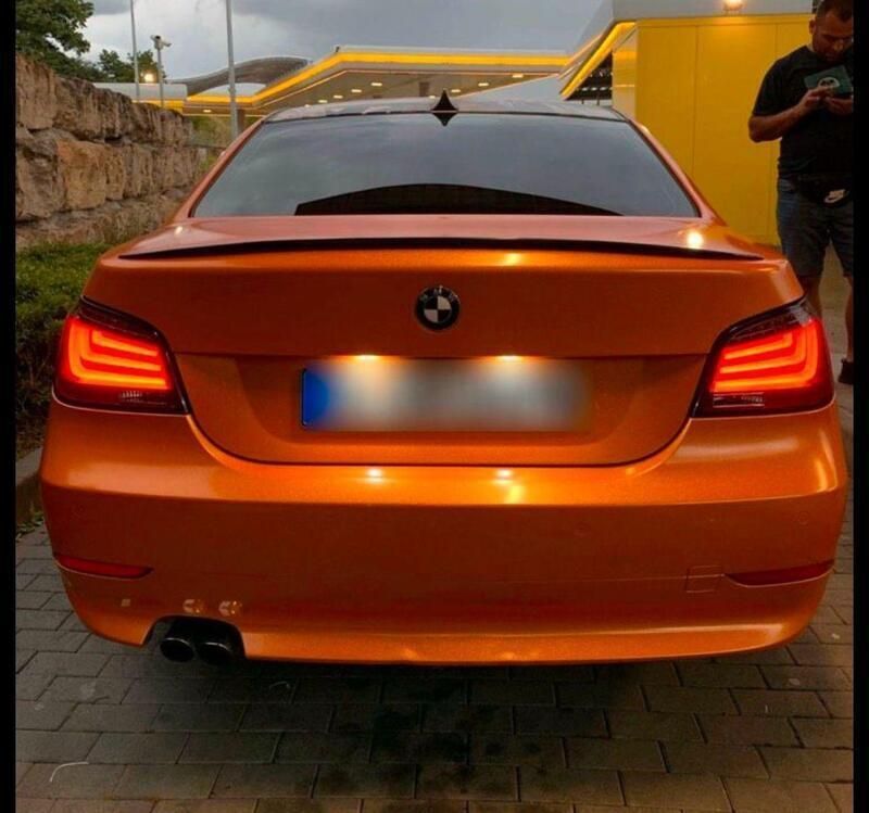 Orange Gebraucht 2006 BMW 525 Sport Line Limousine | 7.900 € - Bild 1/4