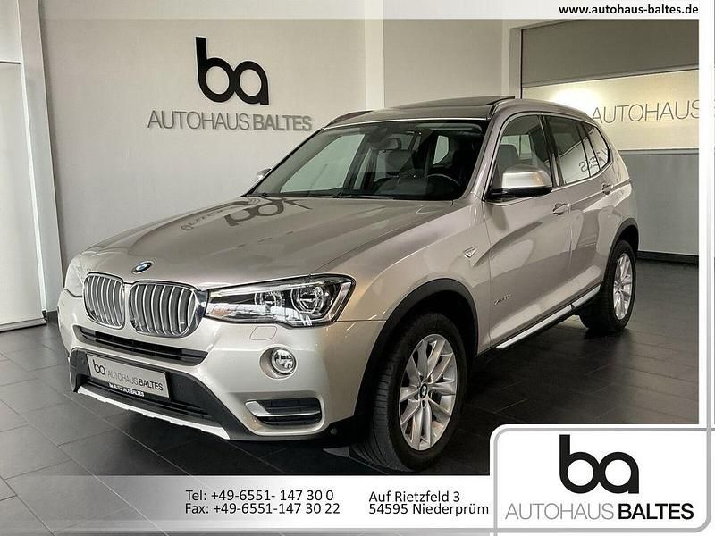 Mineralsilber met. Gebraucht 2016 BMW X3 xLine SUV | 22.850 € (Teuer) - Bild 1/4