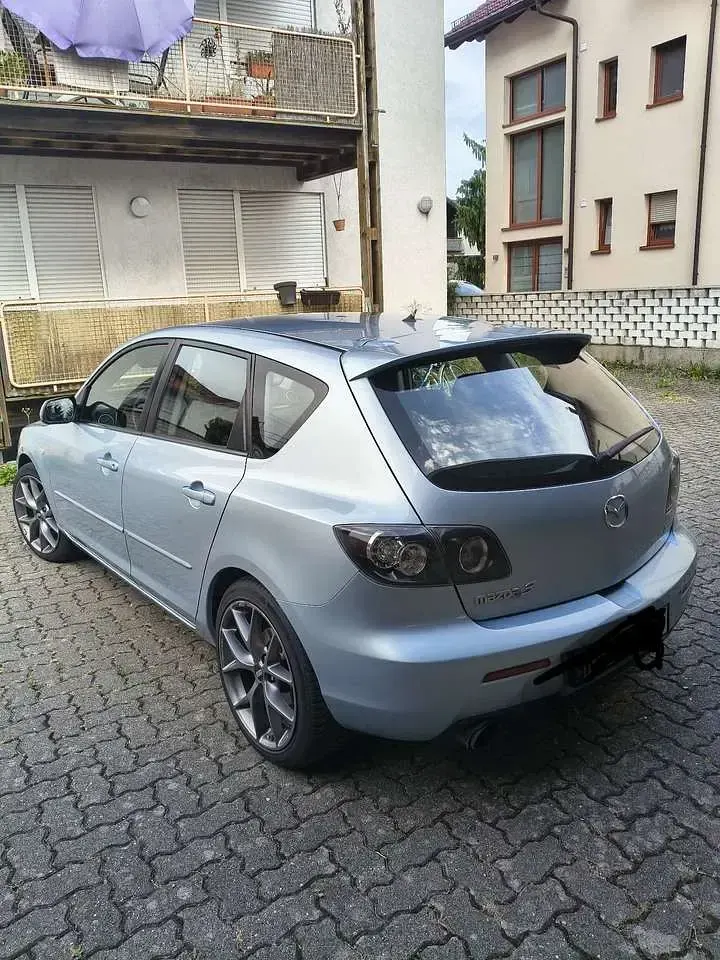 Gebraucht Mazda 3 Active 105 PS (77 kW) 2009 Blau Kleinwagen