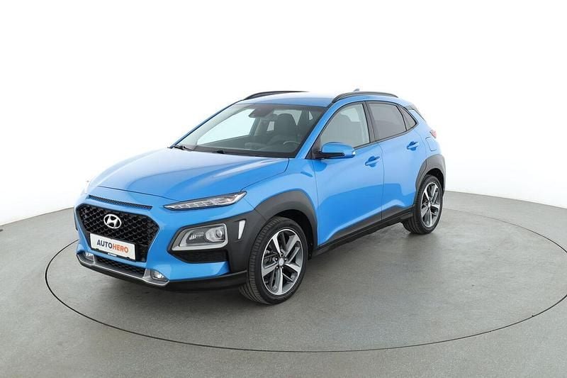 Blau Gebraucht 2020 Hyundai Kona Trend SUV | 17.390 € (Guter Preis) - Bild 1/3