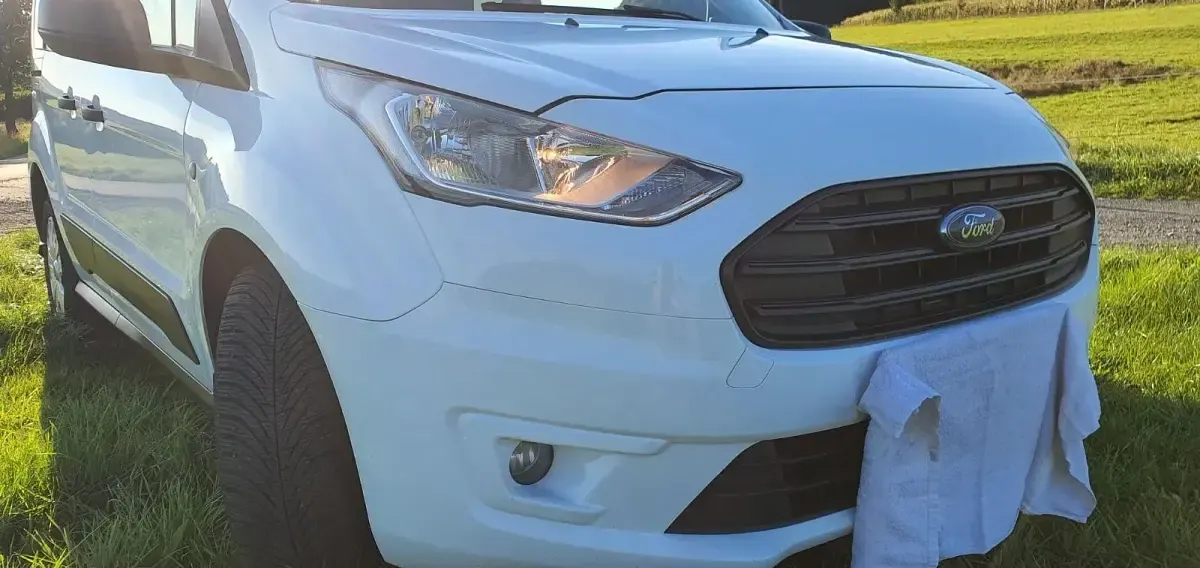 Gebraucht Ford Transit 101 PS (74 kW) 2018 Weiß Kombi