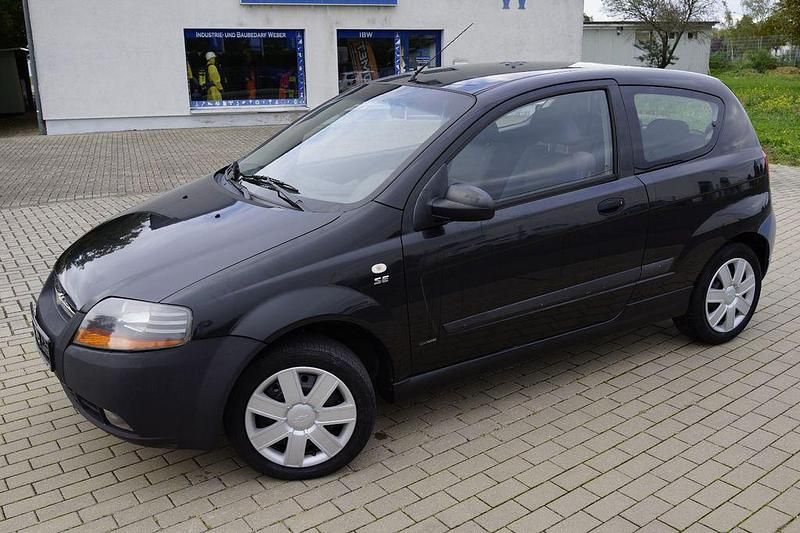 Schwarz Gebraucht 2007 Chevrolet Kalos SE Limousine | 1.299 € (Guter Preis) - Bild 1/4