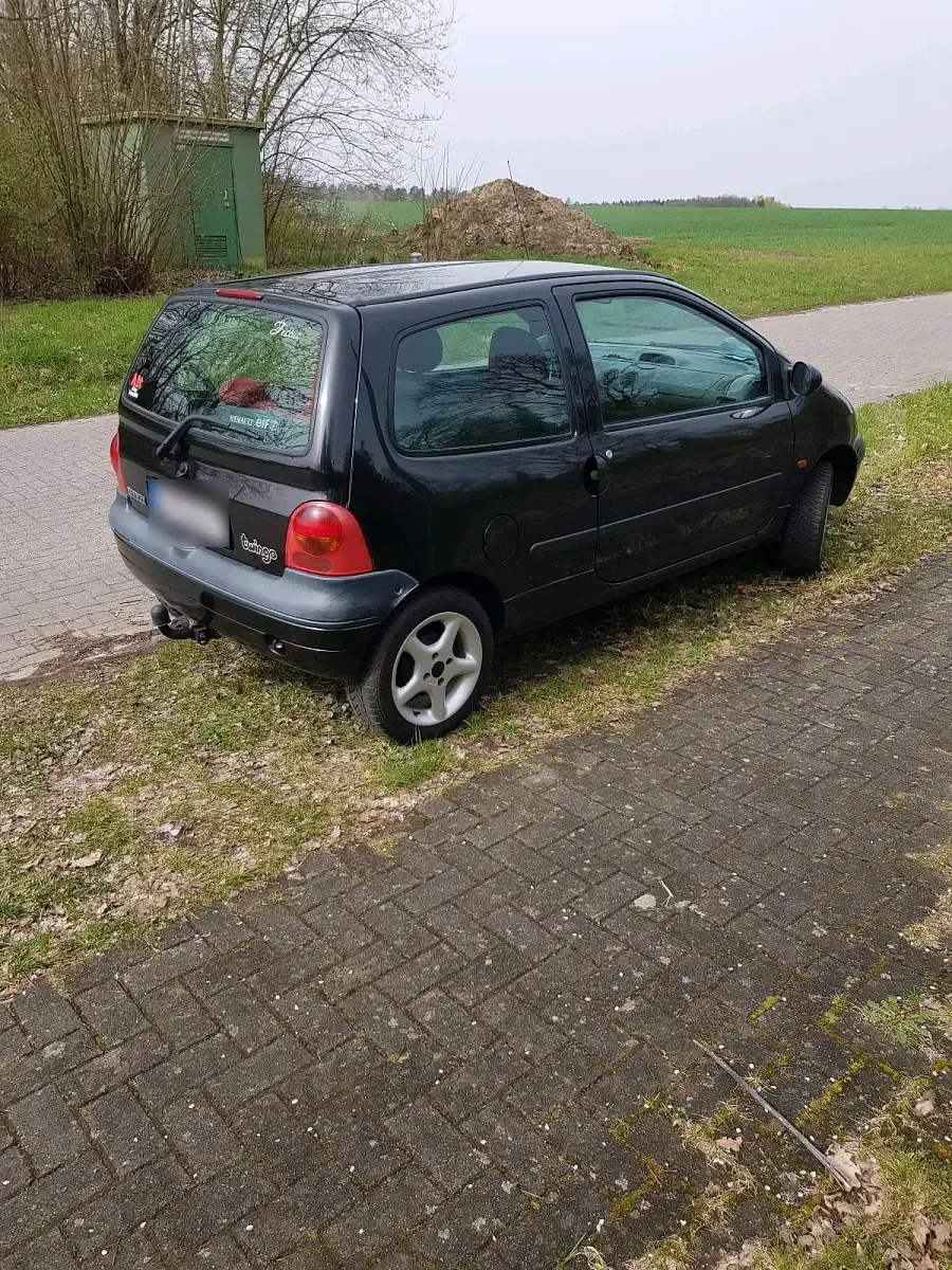 Gebraucht Renault Twingo 2002 Schwarz Kleinwagen