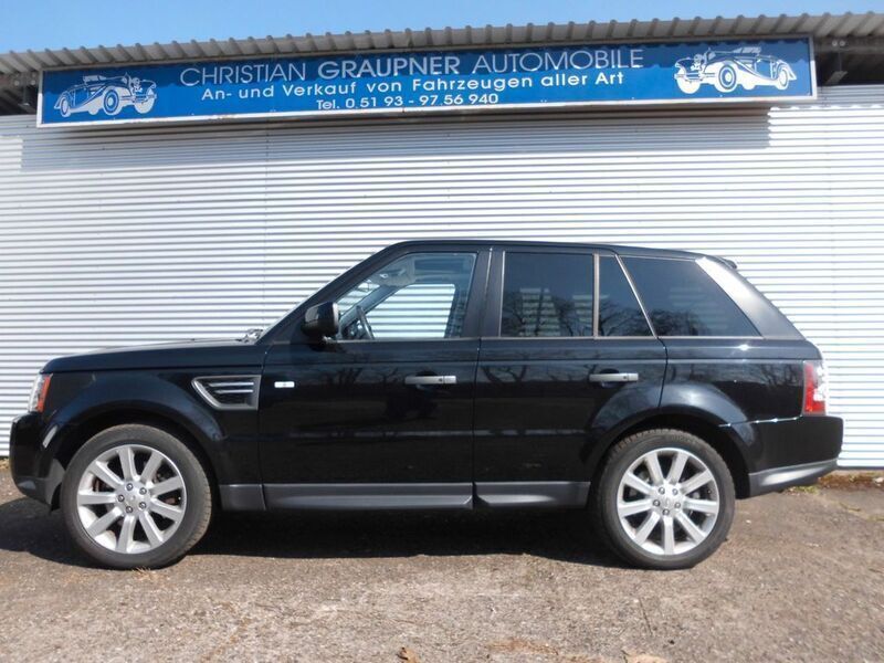 Schwarz Gebraucht 2010 Land Rover Range Rover Sport HSE SUV | 12.999 € (Fairer Preis) - Bild 1/4