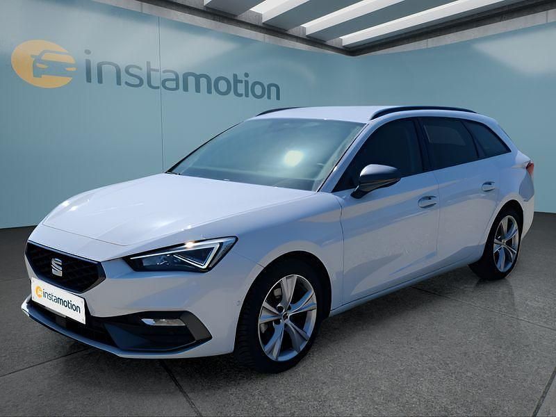 Weiß Gebraucht 2024 Seat Leon ST FR Kombi | 26.499 € (Fairer Preis) - Bild 1/4