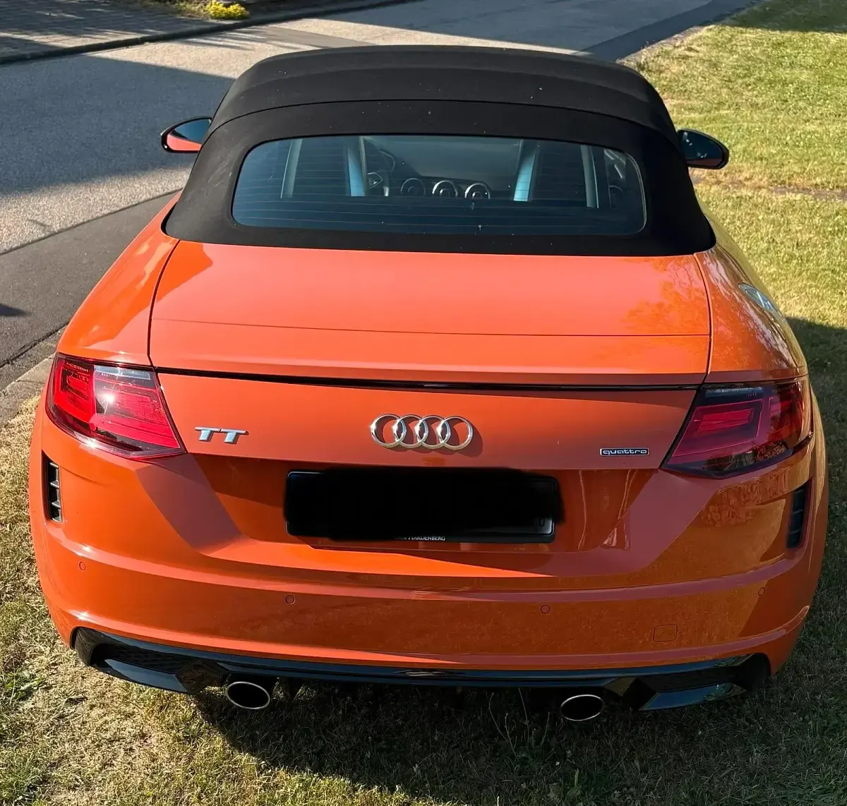Gebraucht Audi TT Roadster S-Line 245 PS (180 kW) 2019 Orange Cabrio