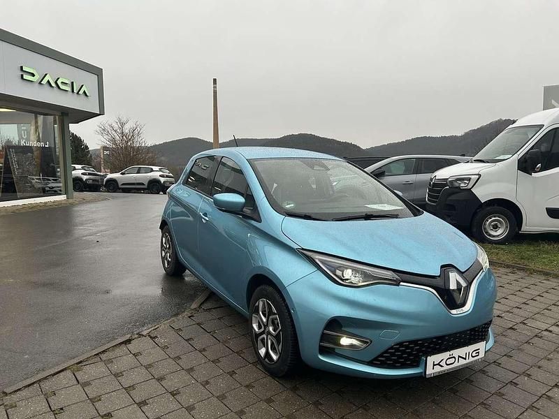 Gletscherblau Gebraucht 2020 Renault Zoe Intens Kleinwagen | 15.598 € (Teuer) - Bild 1/4