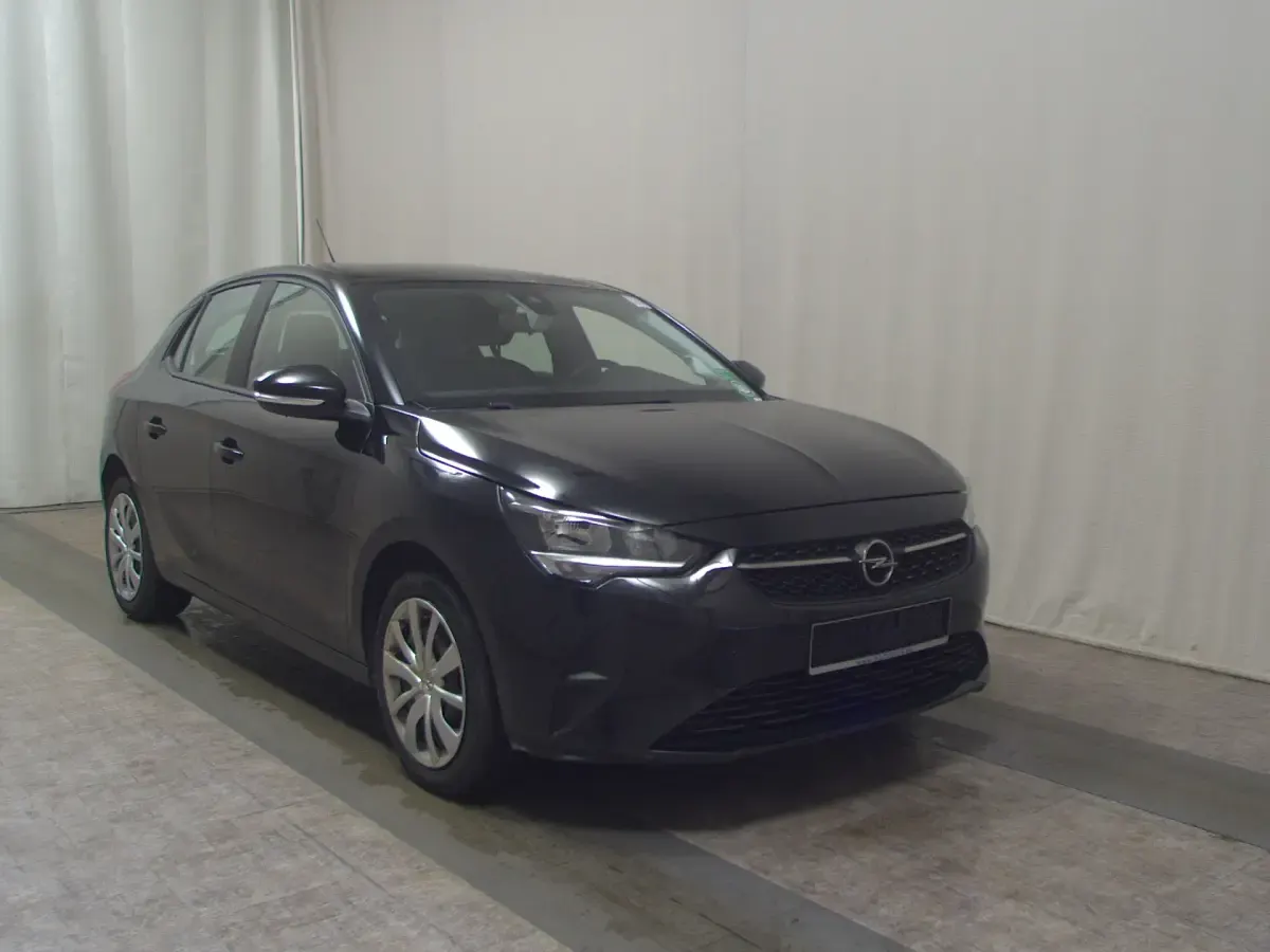 Gebraucht Opel Corsa Edition 75 PS (55 kW) 2020 Diamant schwarz/karbon schwarz Kleinwagen