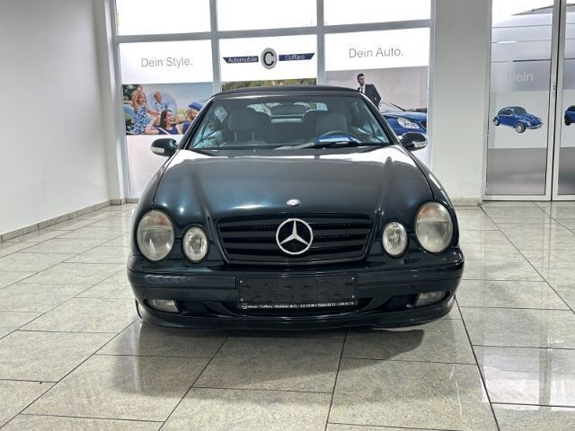 Schwarz Gebraucht 2000 Mercedes CLK430 Cabrio | 9.999 € (Teuer) - Bild 1/4