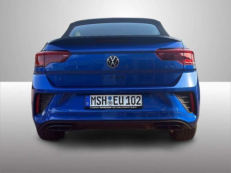 Gebraucht VW T-Roc Cabriolet R-line 150 PS (110 kW) 2025 Ravennablau Cabrio