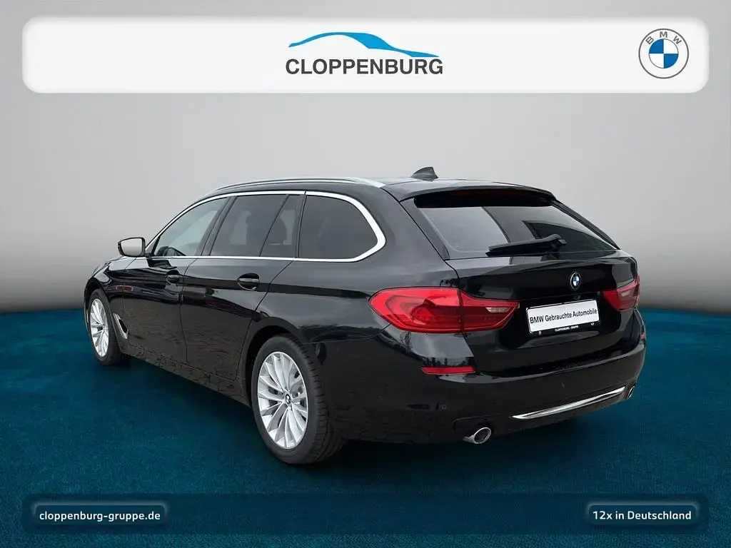 Gebraucht BMW 520 190 PS (139 kW) 2020 Saphirschwarz Kombi