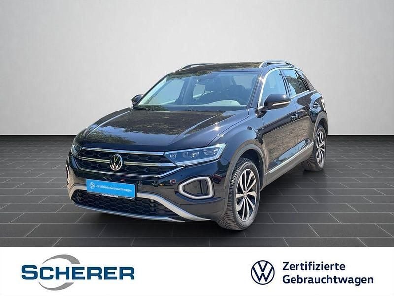 Schwarz (metallic) Gebraucht 2022 VW T-Roc Style SUV | 27.900 € (Guter Preis) - Bild 1/4
