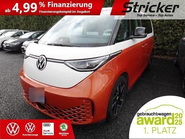Gebraucht VW ID. Buzz Pro 150 kW (204 PS) 2023 Candyweiß/energetic orange m Van / Kleinbus
